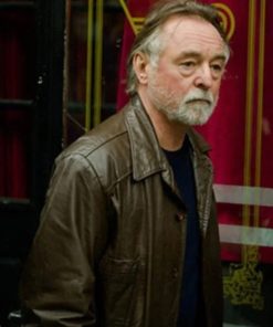 Ron Cook 18% Grey Leather Jacket