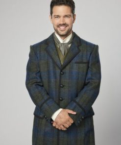 Ryan Paevey A Timeless Christmas Check Coat