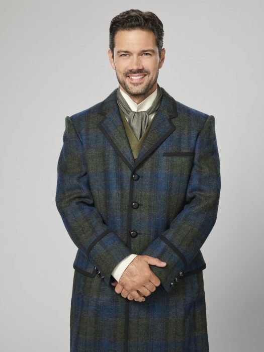 Ryan Paevey A Timeless Christmas Check Coat