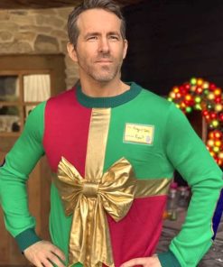 Ryan Reynolds Ugly Xmas Sickkids Sweater