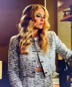 S03 Emily In Paris Camille Tweed Jacket