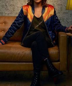 XO Kitty Hello Kitty Varsity Bomber Jacket