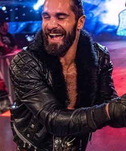 Seth Rollins WWE Leather Jacket