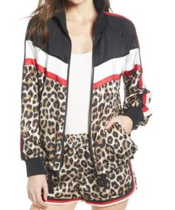 Shanola Hampton Shameless Leopard Jacket