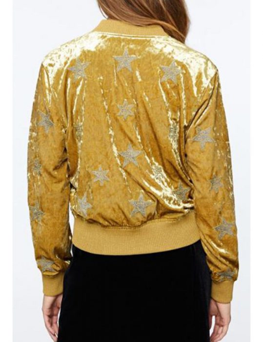 Shanola Hampton Shameless Yellow Star Jacket - Image 3