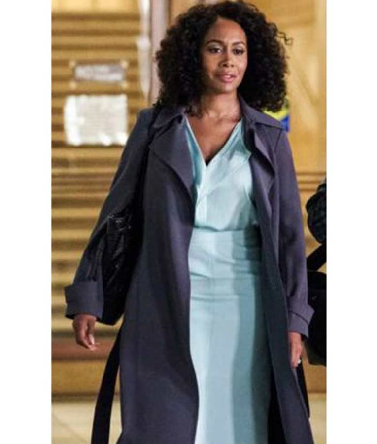 Simone Missick All Rise Long Coat