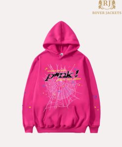 Sp5der P*NK Hoodie Pink