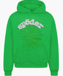 Sp5der Websuit Green Hoodie