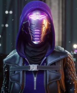 Spider-Man Miles Morales Quilted Leather Jacket