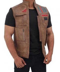 Star Wars Rise of the Skywalker Finn Leather Vest