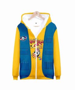 Strangers Things Dustin Roast Beef Varsity Jacket With Hooded