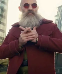 Sweet Tooth Neil Sandilands Maroon Trench Coat