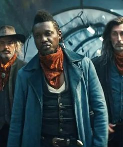 Sweet Tooth S02 Dutch Blue Suede Trench Coat