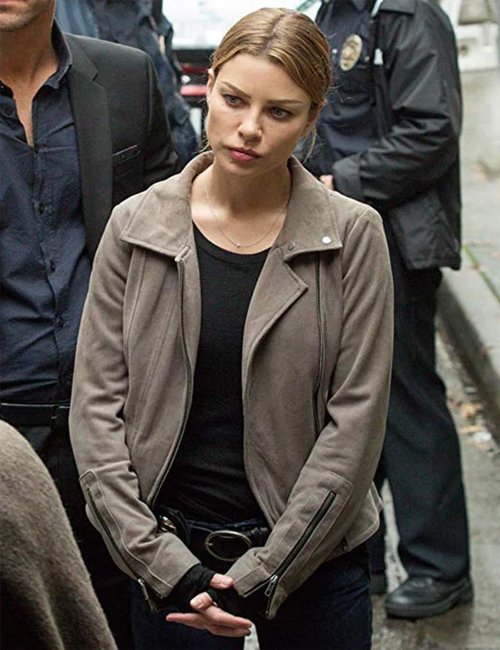 TV Series Lucifer Chloe Decker Grey Jacket