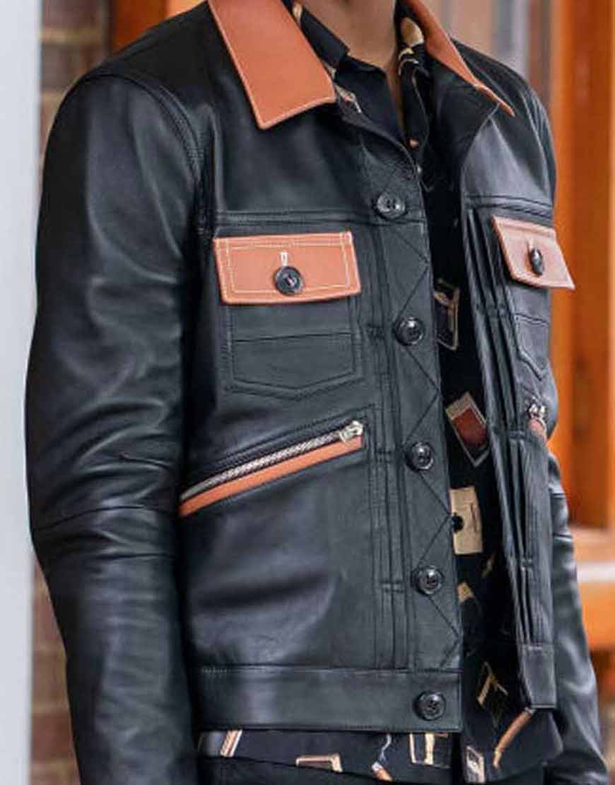 Power Book II: Ghost Michael Rainey Jr. Leather Jacket - Image 2