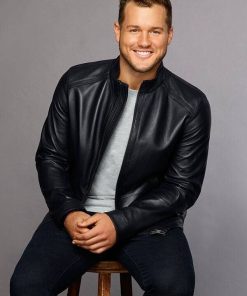 The Bachelor Black Leather Jacket