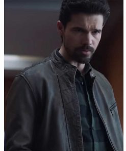 The Expanse S04 Steven Strait Leather Jacket