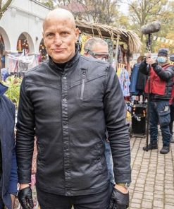 The Man from Toronto Woody Harrelson Leather Jacket
