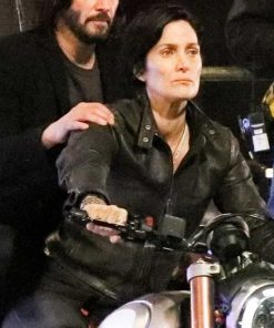 The Matrix 4 Trinity Leather Jacket
