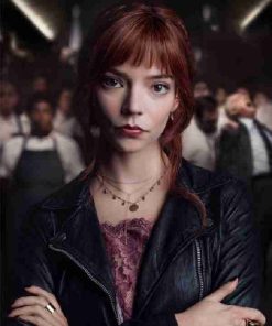 The Menu 2022 Anya Taylor-Joy Leather Jacket