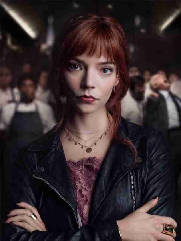 The Menu 2022 Anya Taylor-Joy Leather Jacket