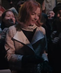 The Queen’s Gambit Anya Taylor-Joy Checkered Coat