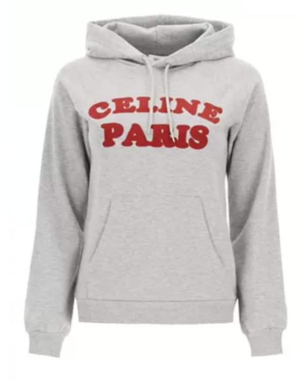The Real Housewives of Beverly Hills Grey Celine Paris Hoodie - Image 2