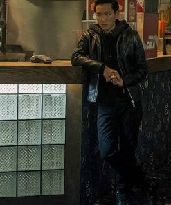 Ben Hargreeves The Umbrella Academy Leather Jacket