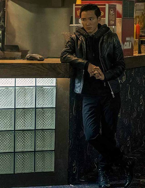 Ben Hargreeves The Umbrella Academy Leather Jacket