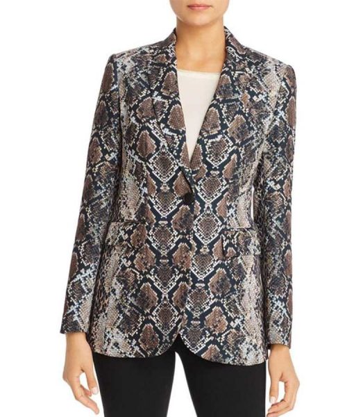 The Young and the Restless Snakeskin Blazer