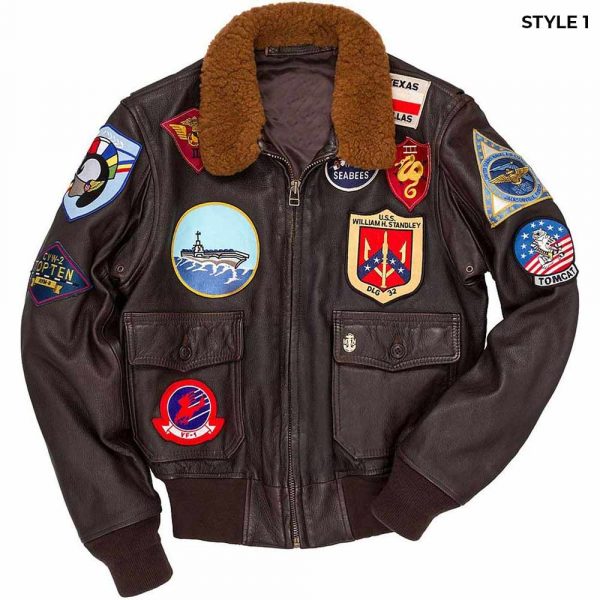 Tom Cruise Top Gun Leather Jacket