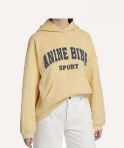 Trendy Anine Bing Pullover Hoodie For Unisex