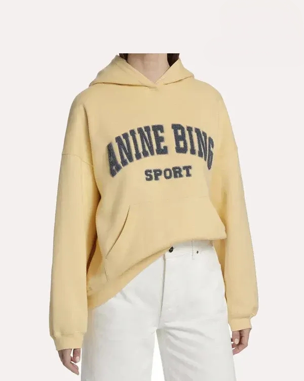 Trendy Anine Bing Pullover Hoodie For Unisex
