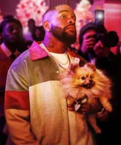 Tri-color Christmas Flow 2021 Tayc Bomber Jacket