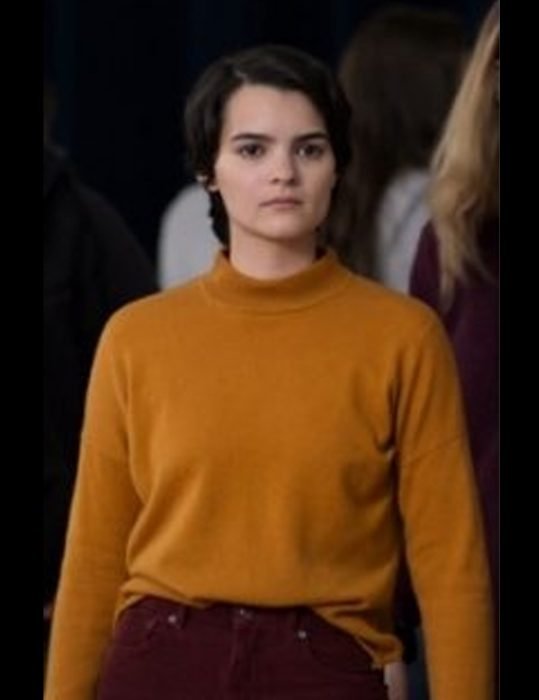 Trinkets Brianna Hildebrand Brow Sweater