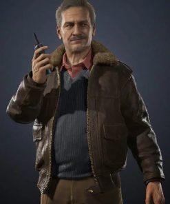 Victor Sullivan Uncharted 4 Leather Jacket