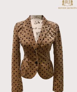 Unprisoned Paige Alexander Polka Dot Blazer