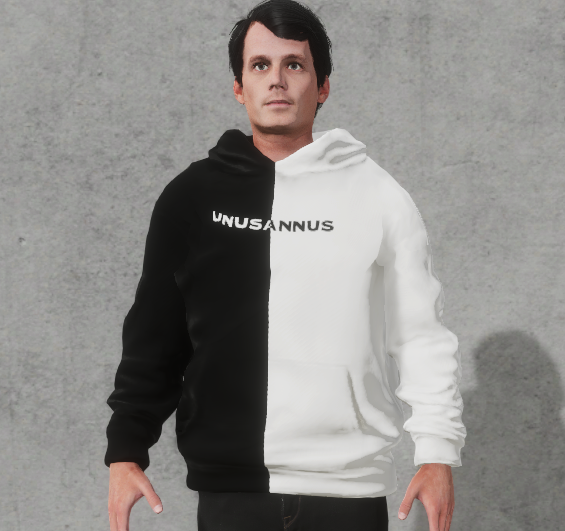 Unus Annus Split Hoodie