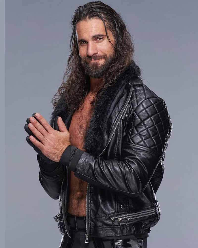 WWE Seth Rollins Leather Jacket