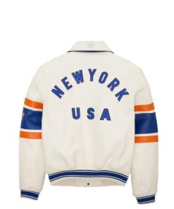 Avirex Mens New York Leather Jacket