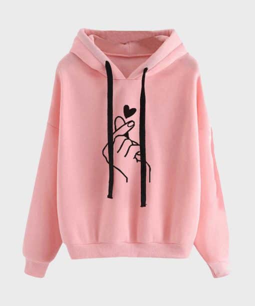 Womens Oversized Pullover Hoodie - Image 2