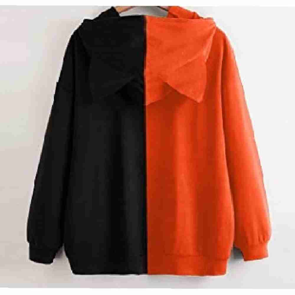 Womens Halloween Two-Tone Hoodie - Image 2