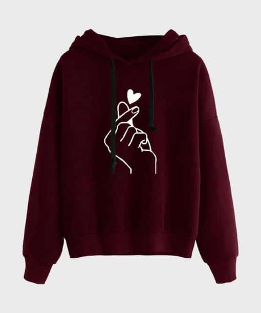 Womens Oversized Pullover Hoodie - Image 3