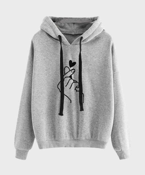 Womens Oversized Pullover Hoodie - Image 5