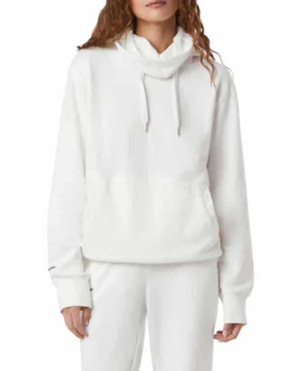 You Season 3 Love Quinn White Funnel Neck Hoodie - Image 3