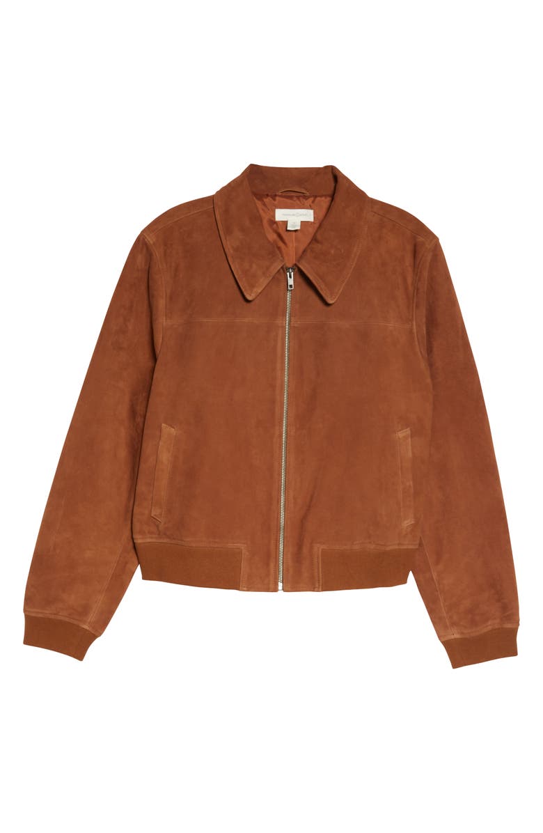 Suede Bomber Jacket - Image 2