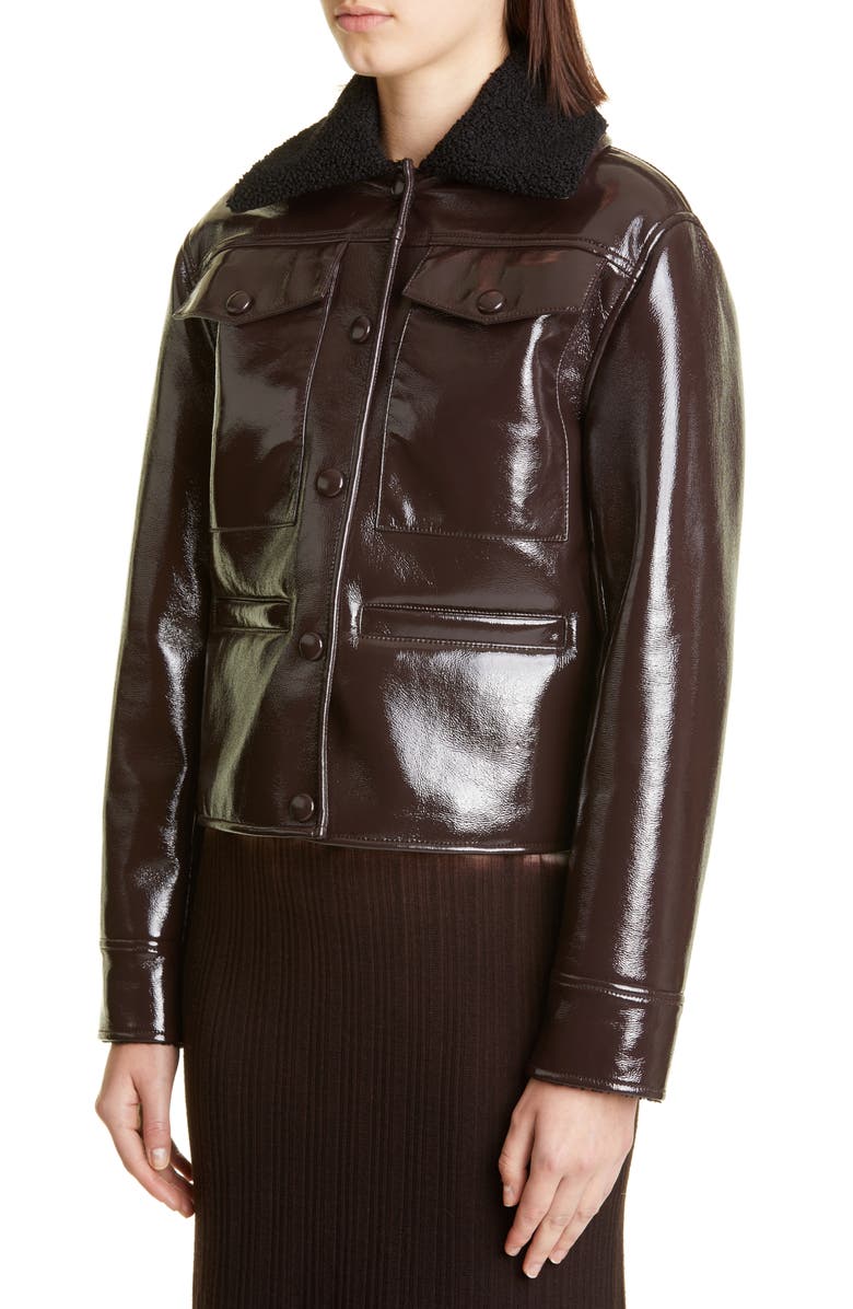 Faux Leather Jacket - Image 5