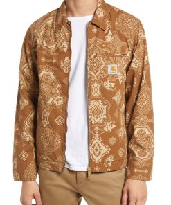 Detroit Paisley Print Jacket