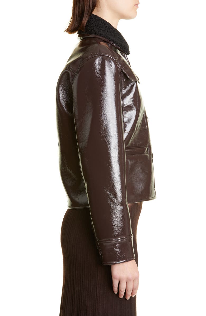 Faux Leather Jacket - Image 3