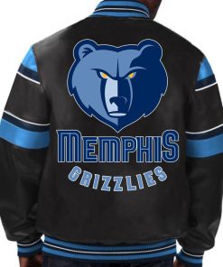 NBA Memphis Grizzlies Leather Jacket For Men and Women